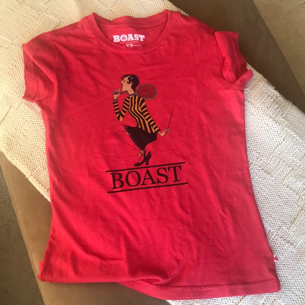 Boast shirt.